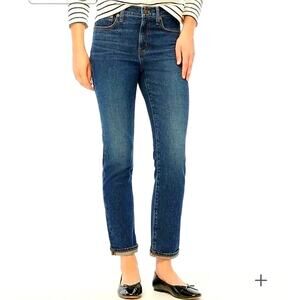 J. Crew High Rise Slim Boyfriend Jean Medium Wash Size 30